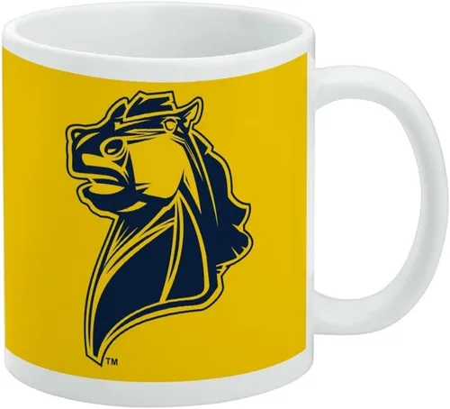 Miniatura 323 de GRAPHICS & MORE Taza de café de cerámica con logotipo secundario de la Universidad Bob Jones, tazas de regalo novedosas para café, té y bebidas Logo