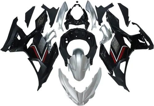 Miniatura 20 de Kit completo de carenado de plástico ABS gris dorado brillante para Kawasaki Ninja 400 2018 2019 2020 2021 2022 2023 NINJA400 18-23 Kit de Brillo