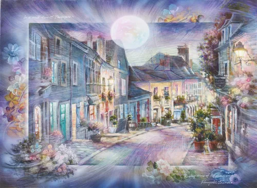 Miniatura 5 de Anatolian Puzzle -Calm Street, 1000 piezas Puzzle, #1203