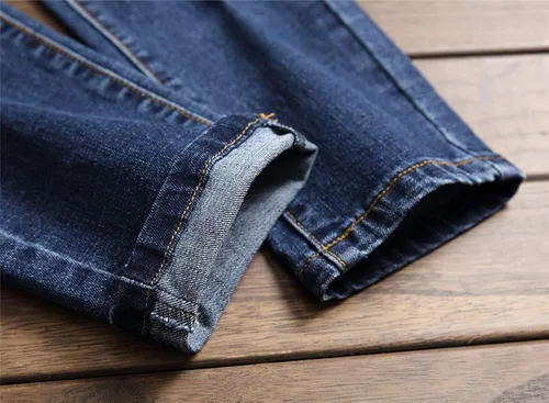 Miniatura 7 de AITITIA Jeans rasgados de corte regular para hombre