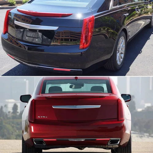 Miniatura 8 de 3 EN 1 LED Lente Roja Para 2013 2014 2015 2016 2017 Cadillac XTS Reflector de Parachoques Luces Traseras Señal de Giro Freno Luz de Stop y Lente