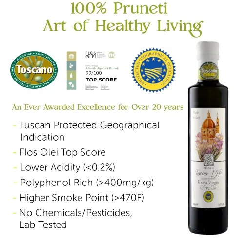 Miniatura 2 de Florence N°1 Beber Aceite de oliva virgen extra – Aceite de oliva premium ganador de oro de cosecha temprana 2025 de Toscana, Italia – Rico