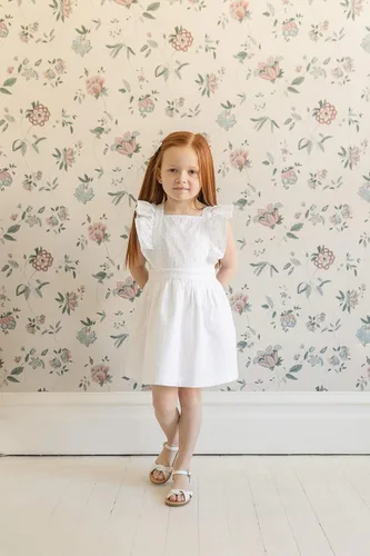 Miniatura 2 de Hope & Henry Vestido de manga volada para niña