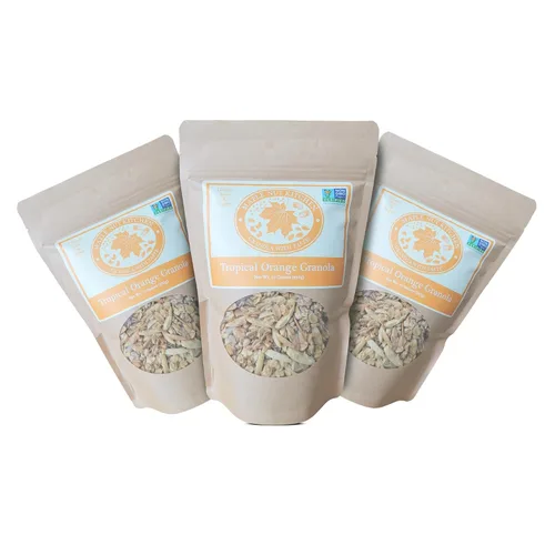 Miniatura 15 de Maple Nut Kitchen Granola de almendras y arándanos, sin gluten y vegana, mezcla abundante con avena, almendras y arándanos, 10 onzas
