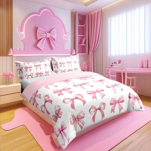 Miniatura 49 de 100% Algodón Natural Acuarela Juego de Ropa de Cama con Diseño Marino para Niños y Niñas, Juego de Cama con Estrella de Mar y Caracol Azul, Juego