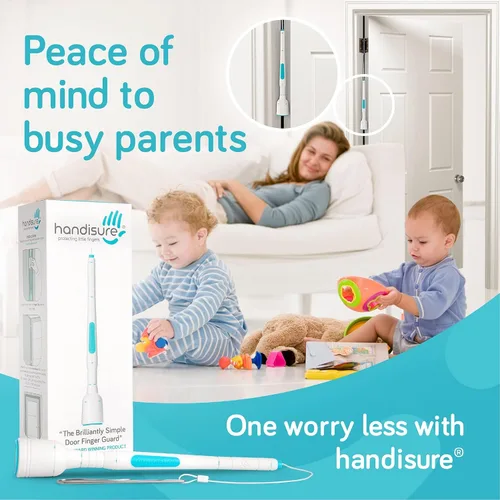 Miniatura 2 de Paquete 2 en 1 de protección de seguridad para puerta infantil. Automático, bisagra y bloqueo lateral de seguridad, confiable, múltiples premios