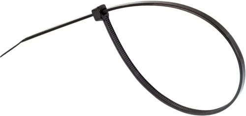 Miniatura 3 de GTSE - Paquete de 100 bridas de 4 pulgadas, color negro, con una resistencia de 18 libras, bridas de nailon pequeñas resistentes a los rayos UV