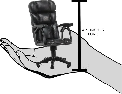 Miniatura 3 de Silla de oficina rompible para figuras de acción de lucha libre