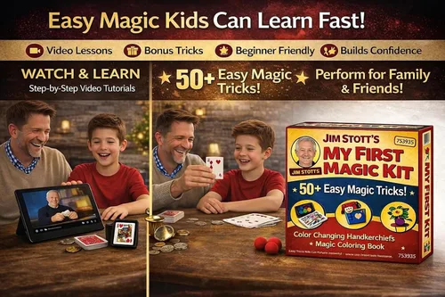 Miniatura 6 de Kit de magia “My First Magic Kit” de Jim Stott's, perfecto para principiantes y niños de todas las edades