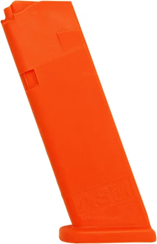 Miniatura 5 de American Safety Trainers - Revistas de entrenamiento de polímero sólido no funcionales, color naranja resplandeciente, fabricado en Estados Unidos