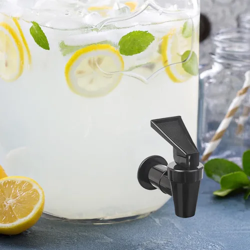 Miniatura 6 de Juego de 2 grifos de repuesto sin BPA, reutilizables, a prueba de fugas, para dispensadores de agua domésticos, dispensadores de bebidas