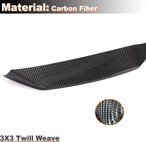 Miniatura 4 de Alerón de maletero de fibra de carbono real G11 para BMW Serie 7 G11 G12 740i 750i Sedan 4 puertas 2016-2022 Tapa trasera para maletero Highkick