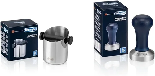 Miniatura 7 de De'Longhi Caja de golpe para posos de café y espresso, eliminación fácil y sin desorden de la pastilla de café, barra extraíble y base