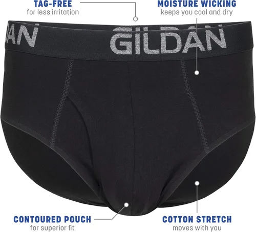 Miniatura 2 de Gildan Calzoncillos elásticos de algodón para hombre