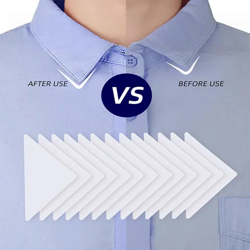 Miniatura 5 de El collar de plástico se mantiene para el cuello de la camisa que se mantiene anti deformación del borde fácil de usar, mantiene tus collares