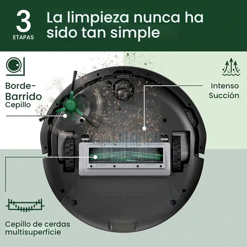Miniatura 3 de iRobot Roomba Robot Aspiradora de 105 Vac - Fácil de usar, succión intensa de elevación de potencia, navegación LiDAR, limpieza multisuperficie