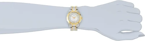 Miniatura 2 de Bulova 98P129 - Reloj precisionista chapado en iones de madera larga para mujer, Blanco, Reloj de cuarzo