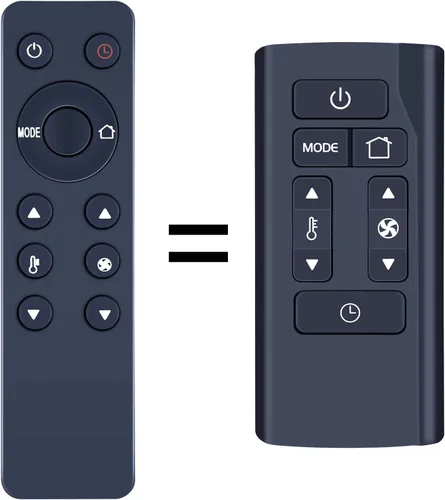 Mando a distancia de repuesto compatible con aire acondicionado portátil Delonghi 5515110651 810900488 PACEL275HGRKC3AWH PACEL275HGRKC1AWH