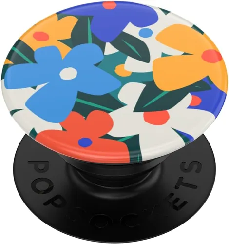 Miniatura 14 de PopSockets Agarre para Teléfono con Soporte Expandible, Agarre Adhesivo - Flor Prensada Aliento de Bebé Plumeria