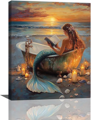 Miniatura 130 de Arte de pared con los 10 mandamientos, lienzo de los diez mandamientos, decoración de pared, pintura enmarcada inspiradora cristiana, obra de arte