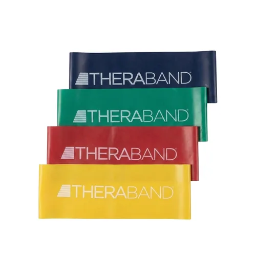 Miniatura 14 de THERABAND Bandas de resistencia profesional resistentes duraderas para ejercicios de fuerza y flexibilidad, pilates, yoga, estiramiento y terapia
