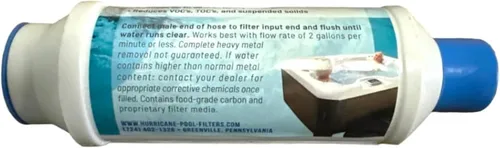 Miniatura 7 de Hurricane Filters HF-CAR10000-01 - Filtro prefiltro de 10,000 galones para llenar tu bañera de hidromasaje, spa y piscina, baño de mascotas y más