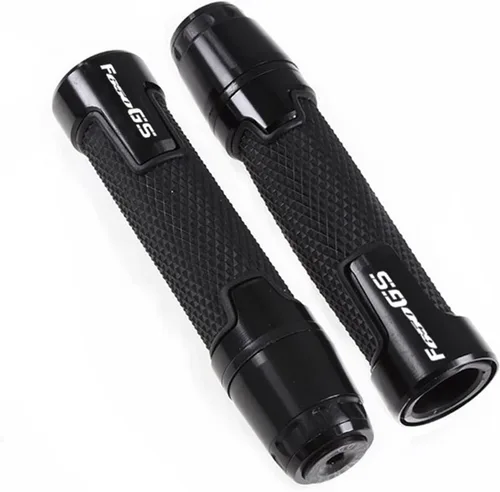Miniatura 2 de Empuñaduras de manillar de motocicleta para BMW F650GS F 650 GS motocicleta 7/8 pulgadas 0.866 in, goma de aluminio, extremos de mango, tapones