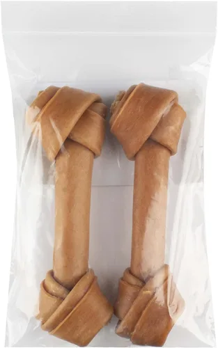 Miniatura 6 de Ultra Chewy Huesos anudados con tendón de pavo para perros, de alta calidad, totalmente natural, hipoalergénico, de larga duración, fácil