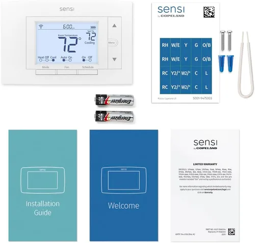 Miniatura 4 de Sensi - Termostato inteligente, 100 años de experiencia, Wi-Fi, privacidad de datos, programable, fácil de instalar, funciona con Alexa, certificado