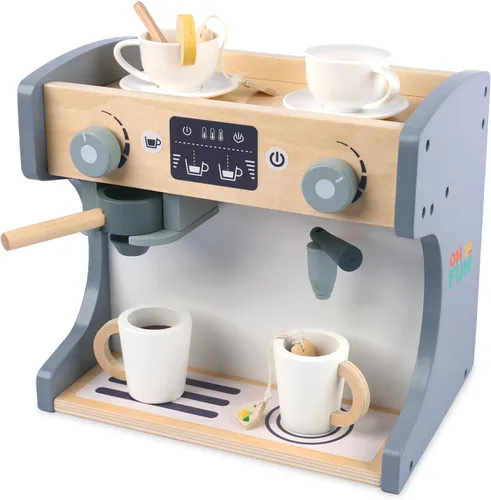 Miniatura 4 de MindWare Oh So Fun! Rise & Shine Coffee Café y juego de té para niños de 3 años en adelante