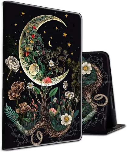 Miniatura 185 de Funda para tablet Fire 7 (12ª generación, versión 2022), delgada, a prueba de golpes, delgada, de piel sintética, con función de apagado/encendido