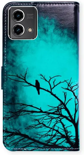 Miniatura 7 de Bcov Funda para Moto G Stylus 5G 2023, funda de piel con tapa y ranura para tarjetas y soporte para Motorola Moto G Stylus 5G 2023