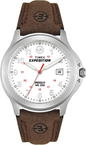 Miniatura 6 de Timex Expedition Metal Field 40mm Men’s Analog Watch Luminous Hands 24 Hour Time Quick Date Function Rugged Outdoor Watch 50M Water