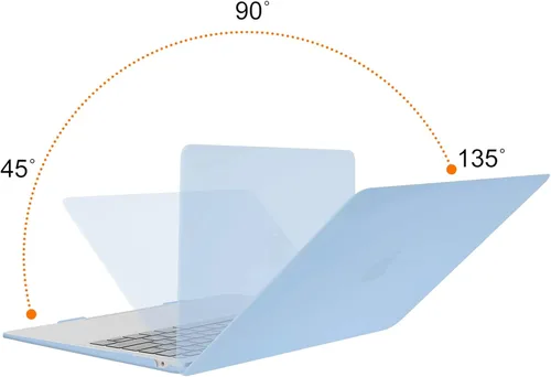Miniatura 4 de MOSISO - Funda rígida y de plástico compatible con MacBook Air de 13 pulgadas versión 2022, 2021-2018, A2337 M1 A2179 A1932; con cubierta