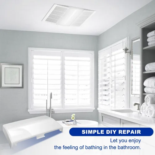 Miniatura 7 de HASMX Nutone - Lente de luz para ventilador de escape S53740000, compatible con modelos 605P, 660, 660P, 660RP, 665, 665F, 665N, 665RF, 665RP