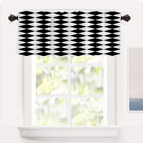 Miniatura 66 de Shrahala Cortinas de hojas de arce otoñales para ventanas de cocina, hojas rojas ardientes, fondo marrón, paneles de cortina de ventana de poliéster