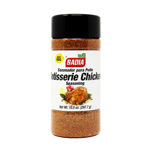 Badia Condimento para pollo asado, 10.5 onzas, mezcla clásica para aves de corral, perfecto para asar, asar a la parrilla y freír al aire