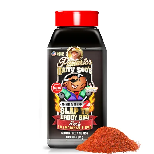Miniatura 20 de Slap Yo Daddy - Condimento para barbacoa de Pecan Porkilicious – Condimento para asar a la parrilla y ahumar de Pitmaster Harry Soo – Sin MSG, sin