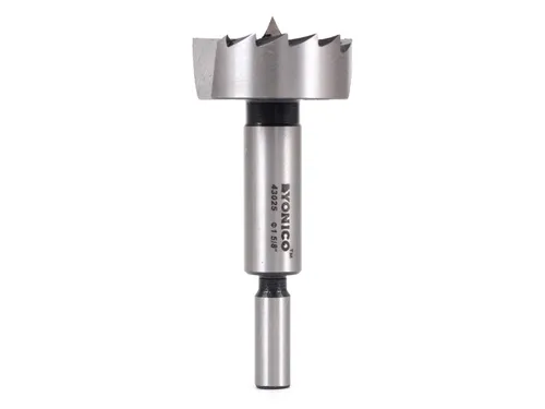 Miniatura 12 de YONICO 43009S - Broca Forstner de acero de 5/8 pulgadas de diámetro, vástago de 3/8 pulgadas