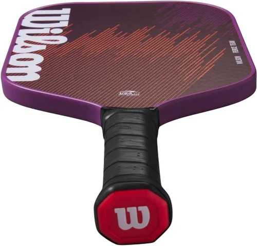 Miniatura 4 de WILSON Fierce Series - Paletas de pickleball de 0.512 in, tamaño de agarre 2-4 1/4 pulgadas Morado
