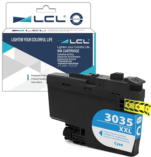 Miniatura 10 de LCL Cartucho de tinta compatible con pigmento de repuesto para Brother LC3035 XXL LC3035XXL LC3035BK para MFC-J995DW MFC-J995DW XL MFC-J815DW XL