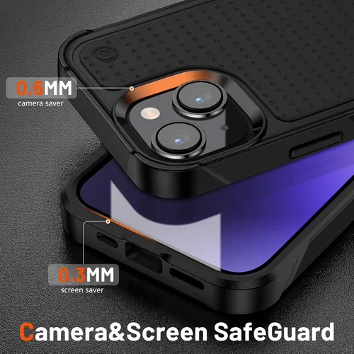 Miniatura 243 de Jeylly Funda para iPhone SE/Funda para iPhone 5S, Exterior de Plástico Duro que Absorbe Golpes + Interior de Silicona de Goma Defensor contra