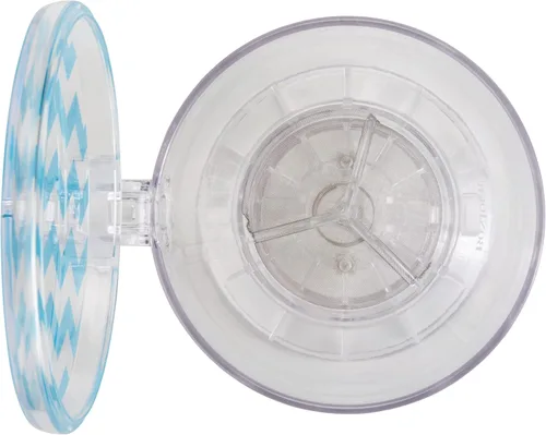 Miniatura 4 de BonJour Cafetera inteligente de plástico sin BPA, 19.5 onzas, Chevron azul, aguamarina