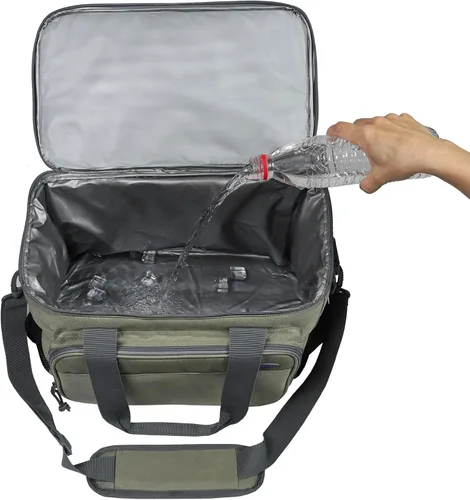 Miniatura 8 de Bolsa térmica grande con capacidad para 40 latas, bolsa de almuerzo aislada, ligera, portátil, diseño de doble capa, perfecta para viajes en picnic