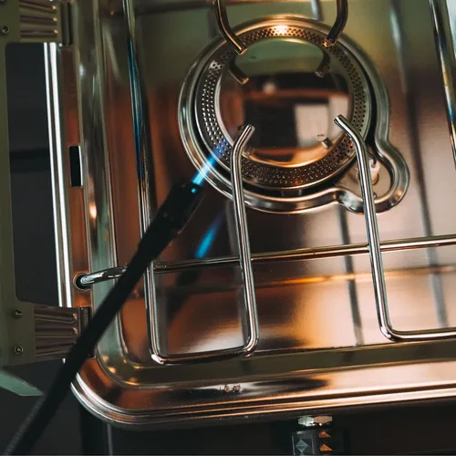 Miniatura 4 de Ignik Encendedor de butano de aluminio recargable a prueba de viento