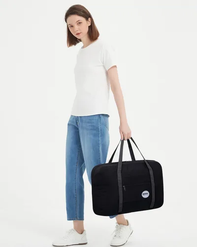Miniatura 7 de WANDF Bolsa de viaje para artículos personales de Spirit Airlines de 18 x 14 x 8 pulgadas, bolsa de viaje debajo del asiento, equipaje de mano