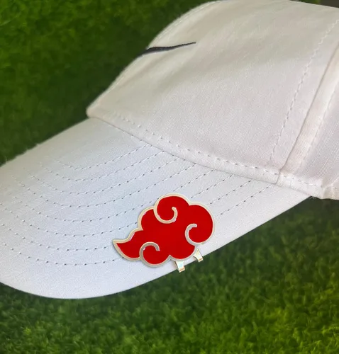 Miniatura 2 de Play and Repeat Meme Anime - Marcador de pelota de golf con clip magnético para sombrero, divertido regalo de golf para hombres, niños, accesorios