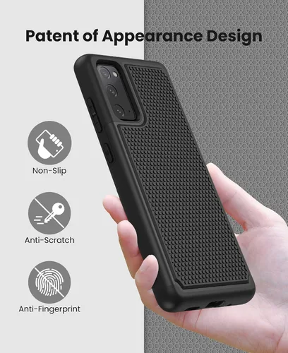 Miniatura 4 de Funda para Galaxy S20 FE 5G: Funda de doble capa para Samsung S20 FE Protección a prueba de golpes Textura antideslizante mate Funda protectora