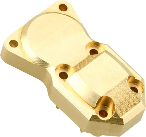 Miniatura 9 de Hobbypark Pesas de rueda de latón, adaptador hexagonal de latón, cubierta frontal trasera resistente para todas las actualizaciones axiales SCX24