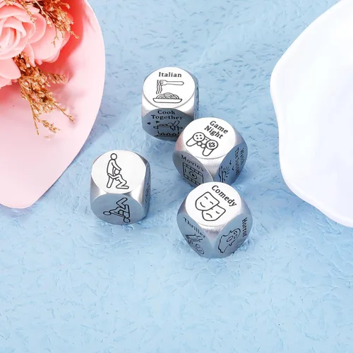 Miniatura 5 de 4 piezas de regalos de noche de cita para parejas, regalos de aniversario 6/11/25 para él, rellenos de calcetines, regalos para el día de San